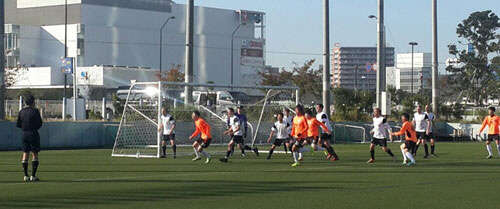 탄탄한 팀워크를 자랑하는 한국후지제록스 축구팀 Xerox FC .올해는 반드시 우승컵을 들어올리겠다는 포부다. 사진=후지제록스 제공